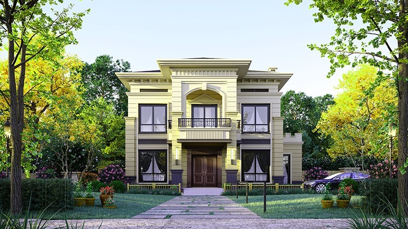 乡城乡村别墅的墙壁通常用什么砖砌？